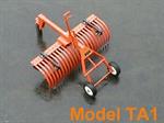 Rent a York Rake, 4', For 8-13 HP Tractors/Mowers