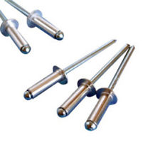 1/4" X 1/2" X3/4"  Aluminum Rivets