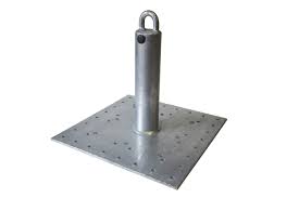 12' Vertical Stanchion Permanent Roof Anchor