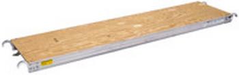 19"x7' Aluminum/Plywood Scaffold Walkboard