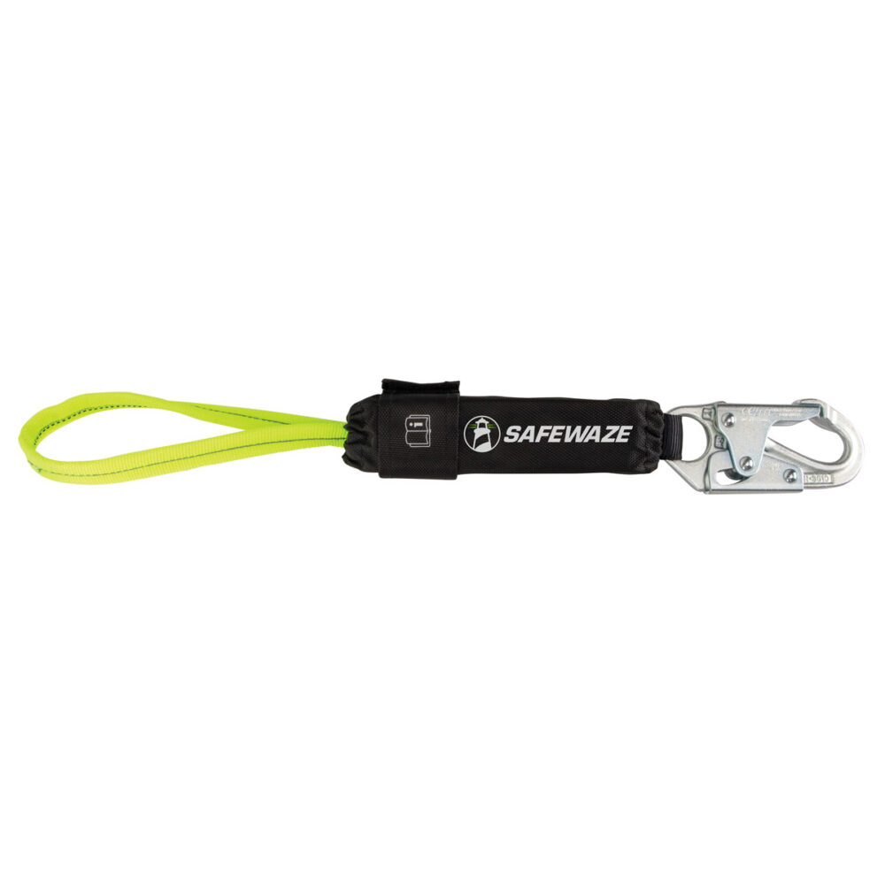 2' Shock Pack lanyard - 1 snap hook, 1 loop