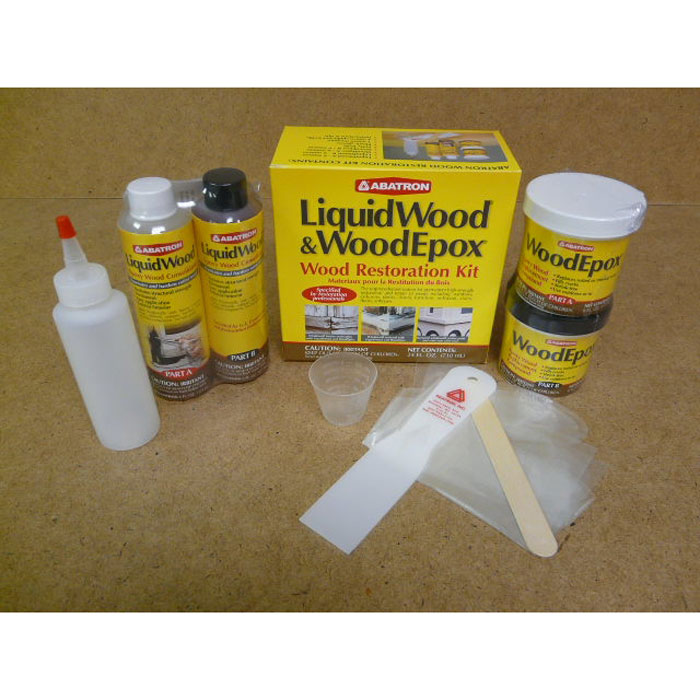 Abatron 24 Ounce Wood Restoration Kit, 2x12 oz