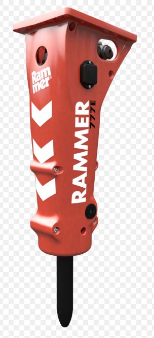 Breaker 700 lb class for Skid Loaders Wt. 8,000 lbs or more - Rammer Style 2
