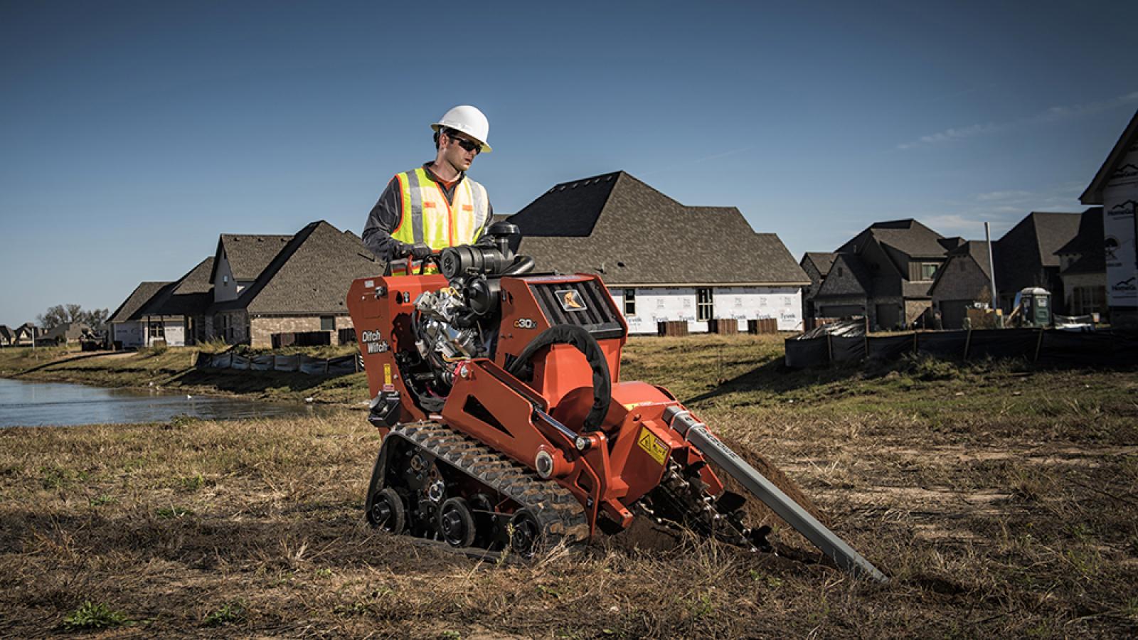 36” Trencher Rental Near Chester County, PA, Coatesville, PA, and Lancaster, PA