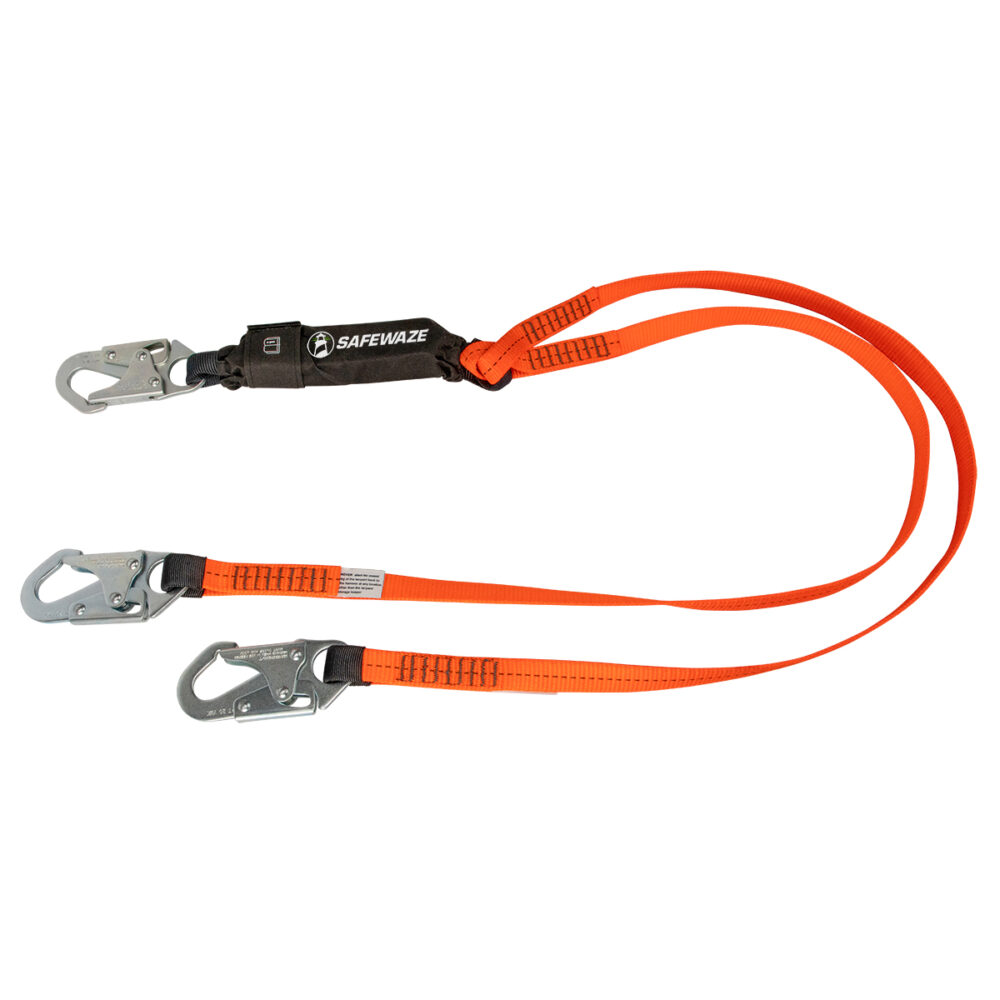 E-Series Shock Absorbing Lanyard - 6', dual leg