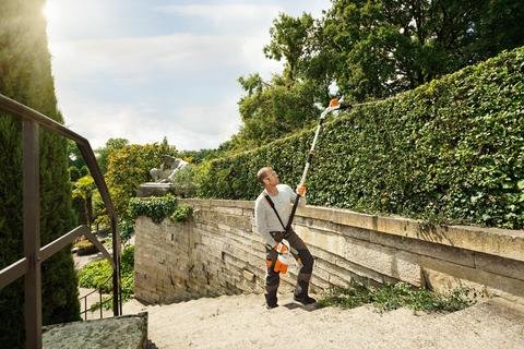 cordless telescopic hedge trimmer