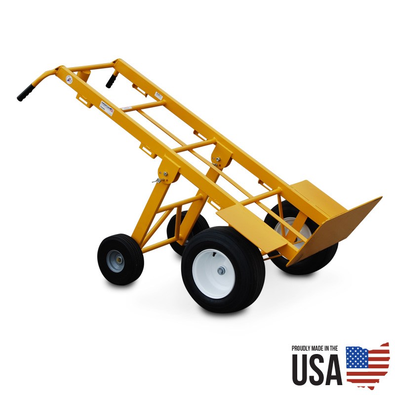 Large Hand Truck Rental, with Folding Wheels