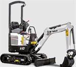 Mini Lithium Battery Electric Excavator Digger Rental, 2400 lbs. Zero Emi