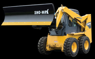 Rent Sno-Way 90' Lexan Snow Pusher.. Hydr Angle 2