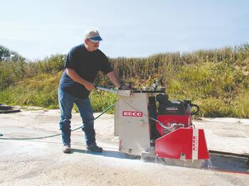 Rent a Floor Saw, 20', Self-Propelled, Gas 1