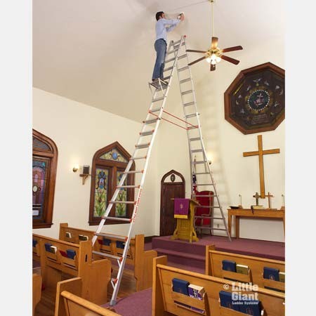 Rent a Ladder, 17' Little Giant Step Ladder