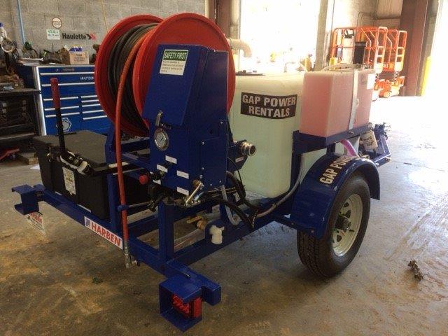 Rent a Trailer Sewer Jetter, 3000 PSI, 12gpm, Gas 2