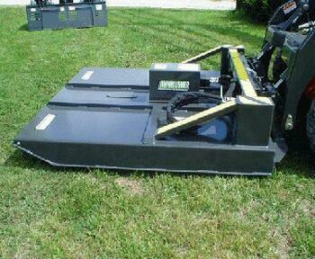 Rent an Ambusher 72" Mower For Skidloader