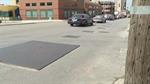 Steel Road Plate 5x10 1^ Thick w/ Lifting Holes