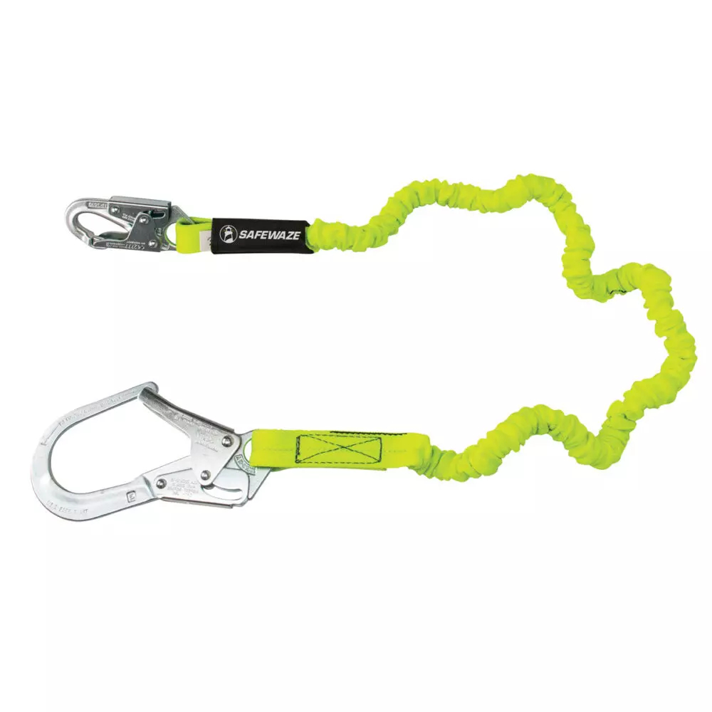 Xtreme Single Leg Stretch Lanyard w/ (1)Rebar Hook