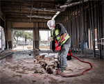 Rent a Milwaukee MX Fuel Jackhammer, BATTERY, 60 Lb., Stand-Up Type jack hammer