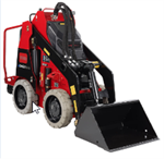 Wheeled Electric Mini Standon Skid Steer Toro eDingo 500