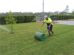 Rent a Lawn Roller Packer, 24^, PUSH ( Fill with water )