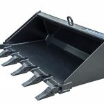 36^ Blue Diamond Mini Loader Low Profile Tooth Bucket