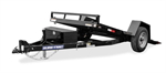 Rent Equipment Trailer, Low Angle (for Scissors Lift), 7000lb GVW