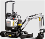 Mini Lithium Battery Electric Excavator Digger Rental, 2400 lbs. Zero Emi