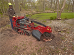 .Stump Grinder, 38 HP, Hydraulic Cutter Swing