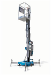 30' Genie Straight Mast Lift Rental, Push Around