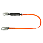 E-Series 6' Shock absorbing lanyard - snap hooks