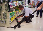 Gondola Train | Retail Store Shelf Moving System Rental