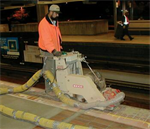 Rent a Concrete Scarifier / Groover, 10^ Wide, Gas