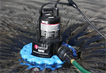 Pool Cover Water Pump Rental with auto Start/Stop, Garden Hose