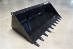 72^ Blue Diamond Severe Duty Skid Loader Tooth Bucket