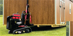 Mule Shed Mover, Rent 24 HP Tracked Model 628T by Cardinal.