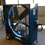 High Volume Fan Rental, 52^, 120 Volt, Electric