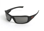 #39 Polarized Safety Glasses BLACK/SMOKE LENS