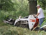 Bobcat Style 42^ Brush Mower for Stand-on