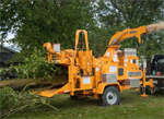Wood Chipper 4 - 15 inch Material Suggested. 18 inch Capacity