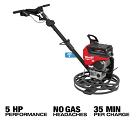 Trowel Machine, 24^ Edger, Electric Battery Powered