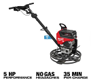 Trowel Machine, 24^ Edger, Battery Powered