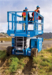 26' Genie Rough Terrain Scissors Lift Rental