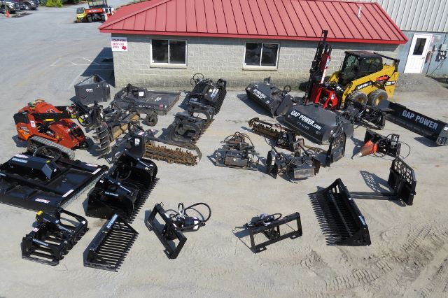 Skid Loader Attachment Panorama - For Sale or Rent Attachments